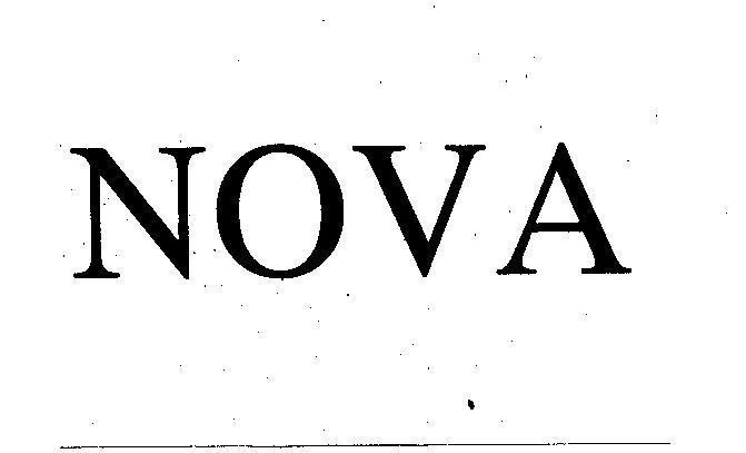 Mẫu nhãn hiệu NOVA
