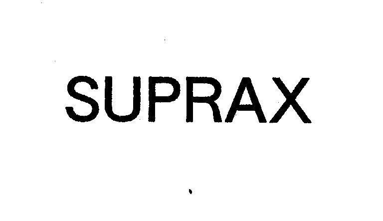 Mẫu nhãn hiệu SUPRAX