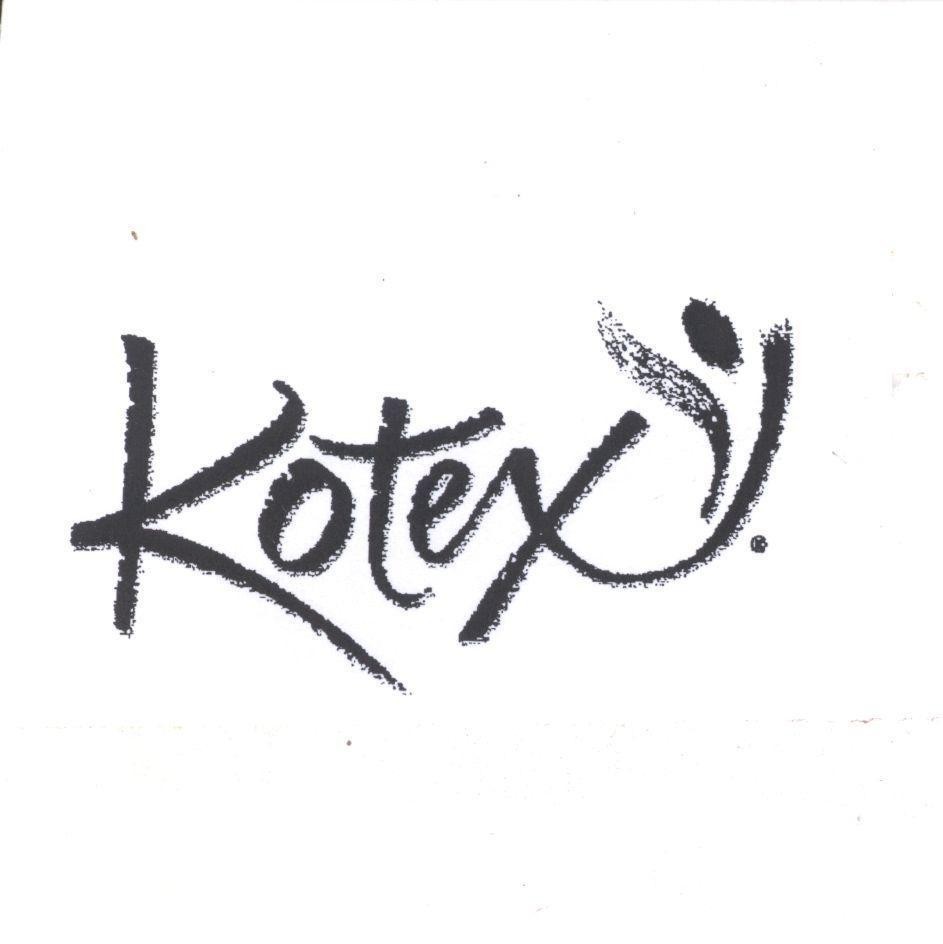 Mẫu nhãn hiệu KOTEX