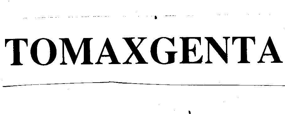 Mẫu nhãn hiệu TOMAXGENTA