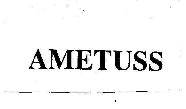 Mẫu nhãn hiệu AMETUSS