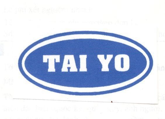 Mẫu nhãn hiệu TAI YO