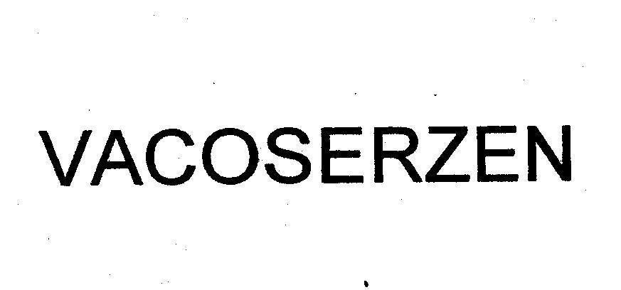 Mẫu nhãn hiệu VACOSERZEN