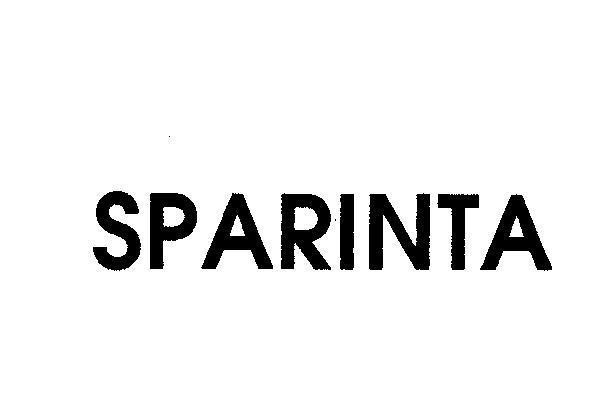 Mẫu nhãn hiệu SPARINTA