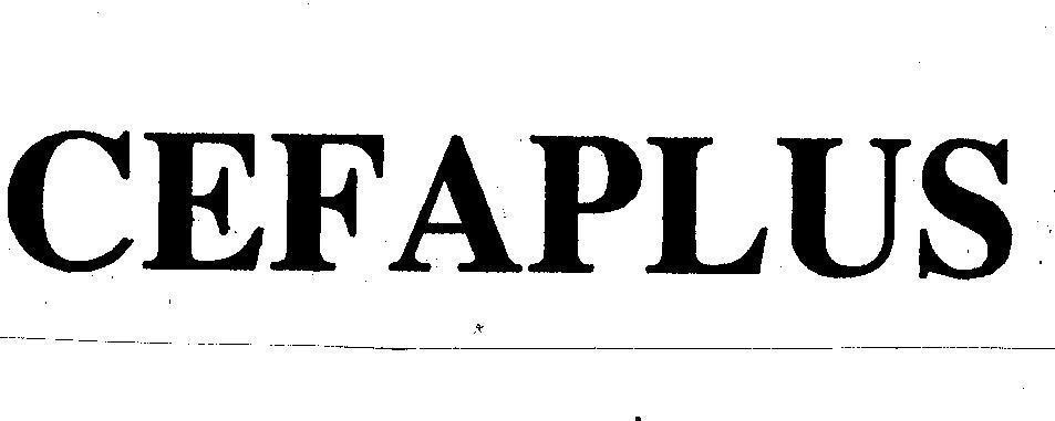 Mẫu nhãn hiệu CEFAPLUS