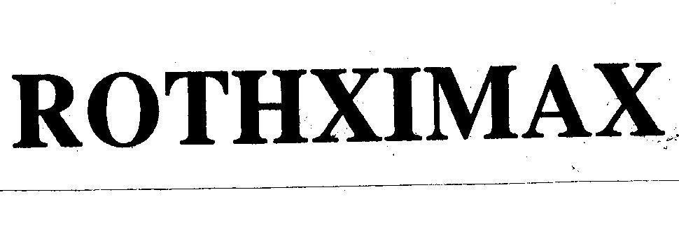 Mẫu nhãn hiệu ROTHXIMAX