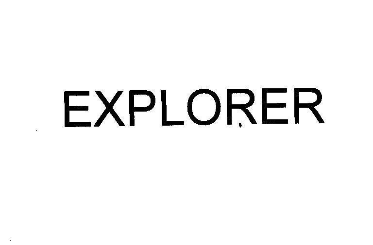 Mẫu nhãn hiệu EXPLORER