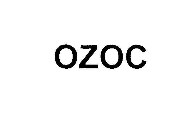 Mẫu nhãn hiệu OZOC