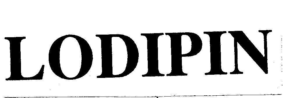 Mẫu nhãn hiệu LODIPIN