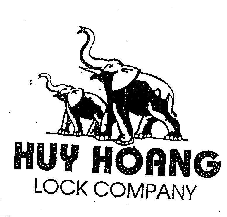 Mẫu nhãn hiệu HUY HOANG LOCK COMPANY