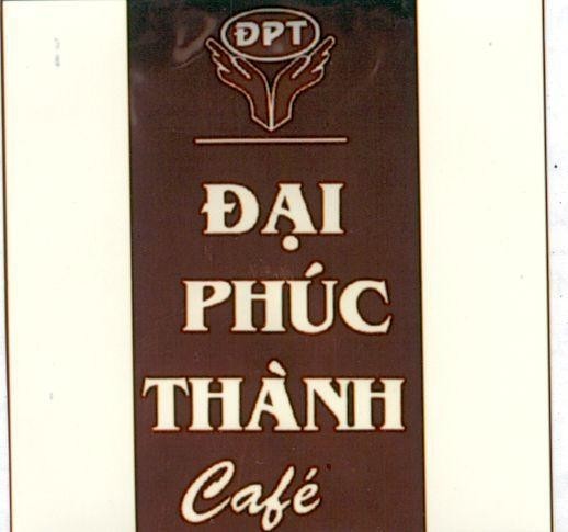 Mẫu nhãn hiệu Đại Phúc Thành ĐPT Café