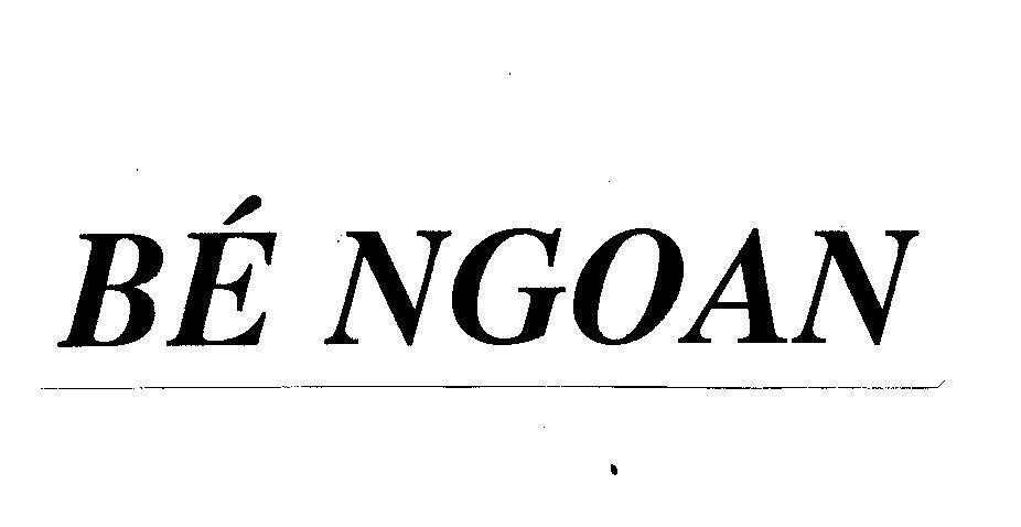Mẫu nhãn hiệu Bé ngoan