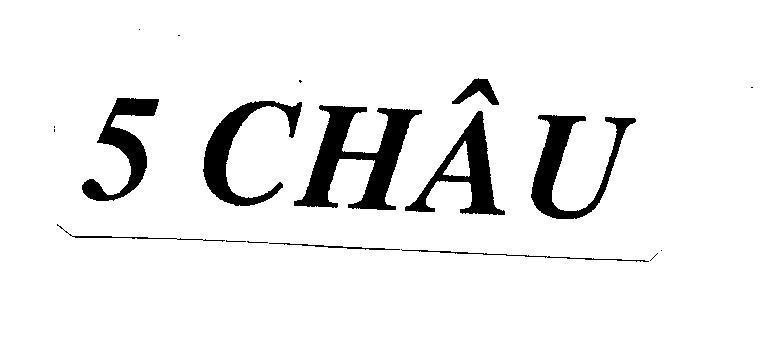 Mẫu nhãn hiệu 5 châu
