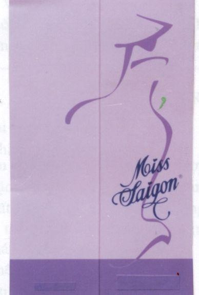 Mẫu nhãn hiệu MISS SAIGON