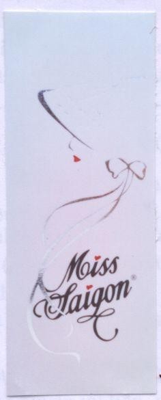 Mẫu nhãn hiệu MISS SAIGON