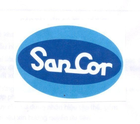 Mẫu nhãn hiệu SANCOR