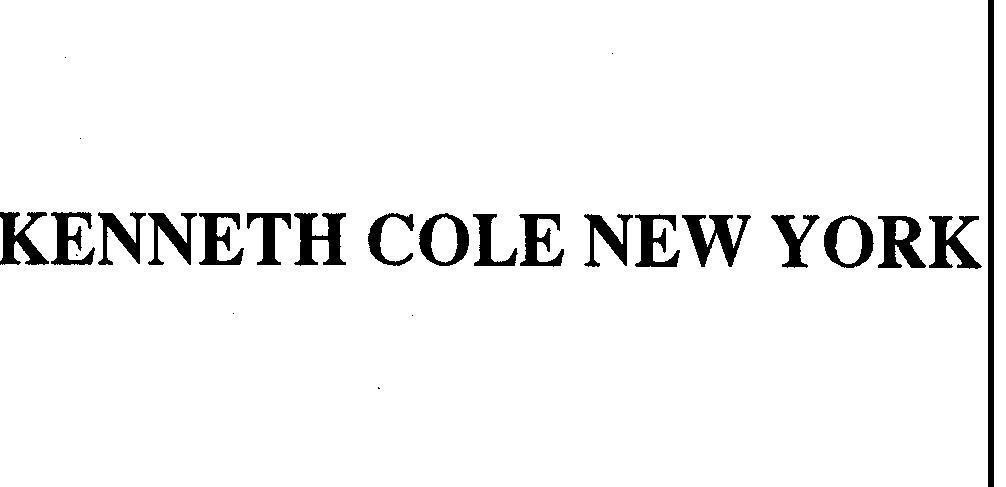 Mẫu nhãn hiệu KENNETH COLE NEW YORK