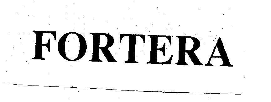 Mẫu nhãn hiệu FORTERA