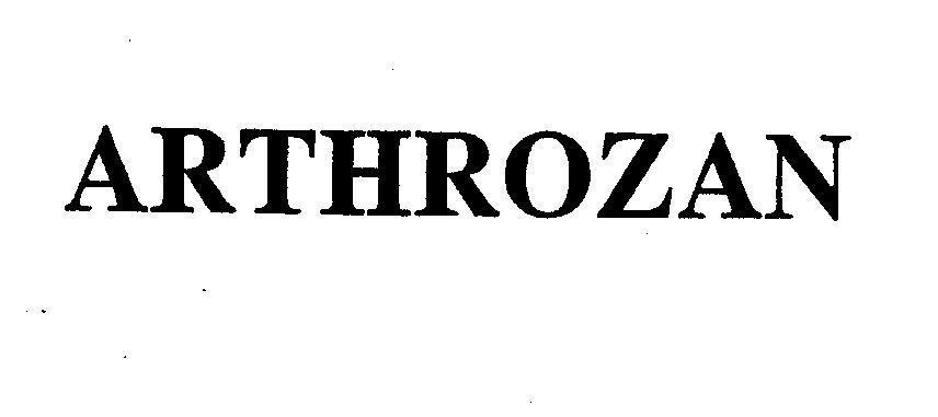 Mẫu nhãn hiệu ARTHROZAN