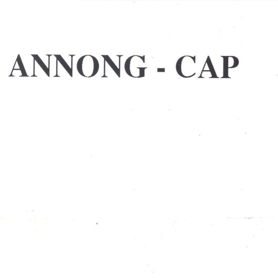 Mẫu nhãn hiệu ANNONG - CAP