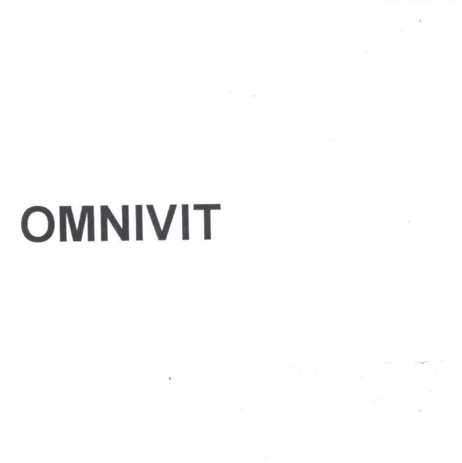 Mẫu nhãn hiệu omnivit