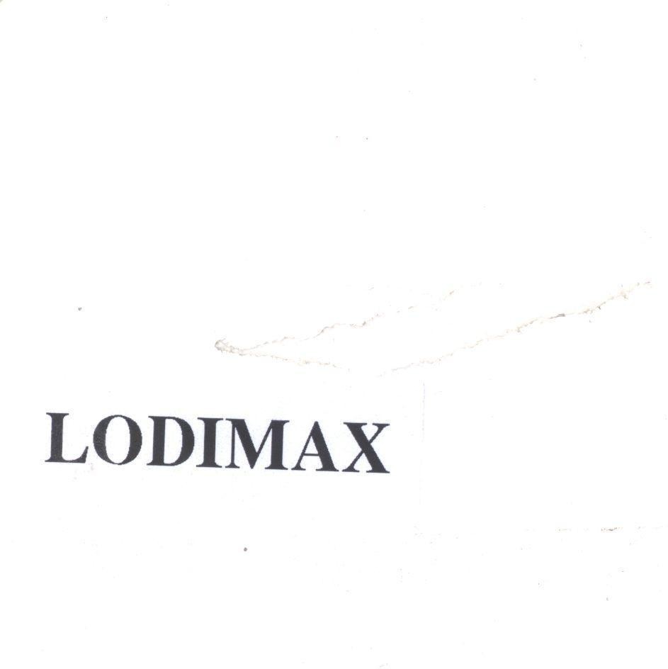 Mẫu nhãn hiệu LODIMAX