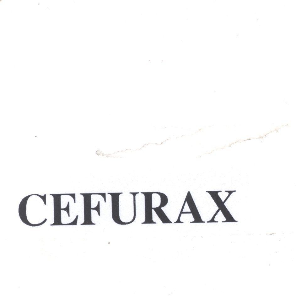 Mẫu nhãn hiệu CEFURAX