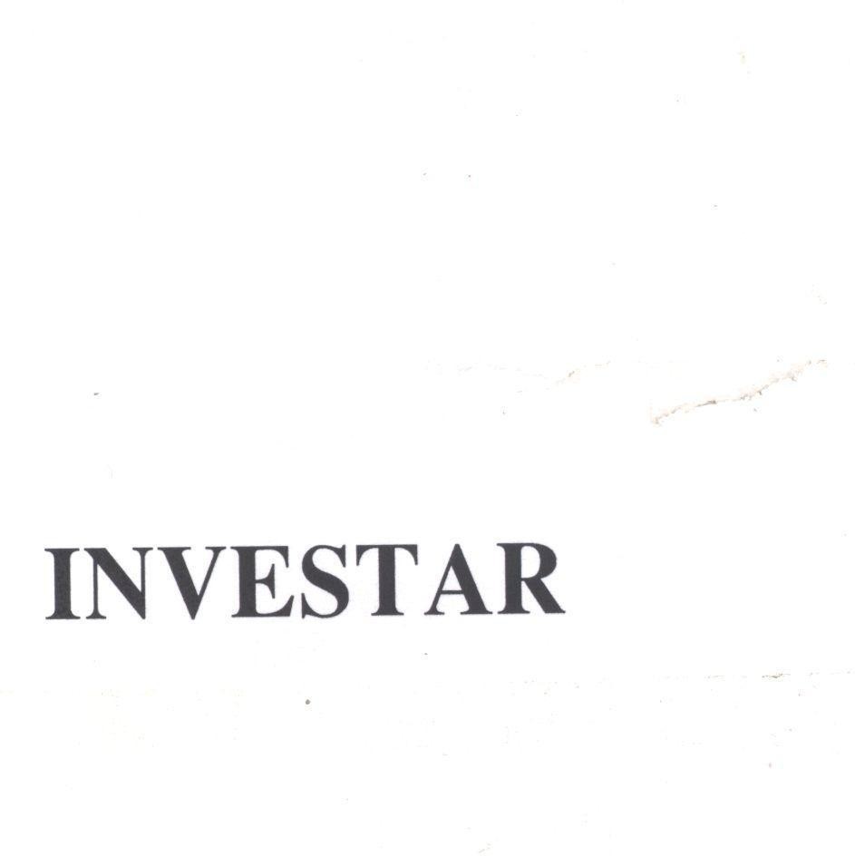 Mẫu nhãn hiệu INVESTAR