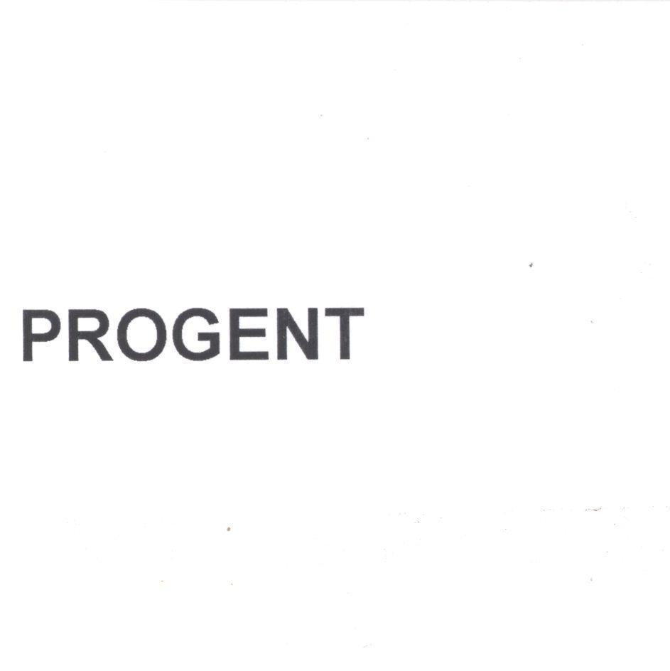 Mẫu nhãn hiệu PROGENT