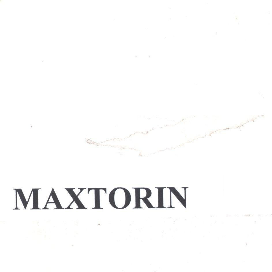 Mẫu nhãn hiệu MAXTORIN
