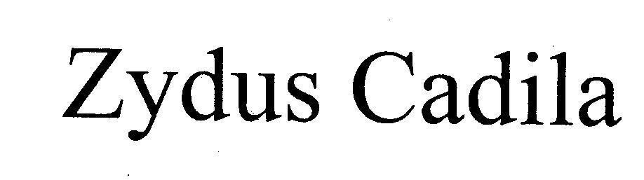 Mẫu nhãn hiệu Zydus Cadila