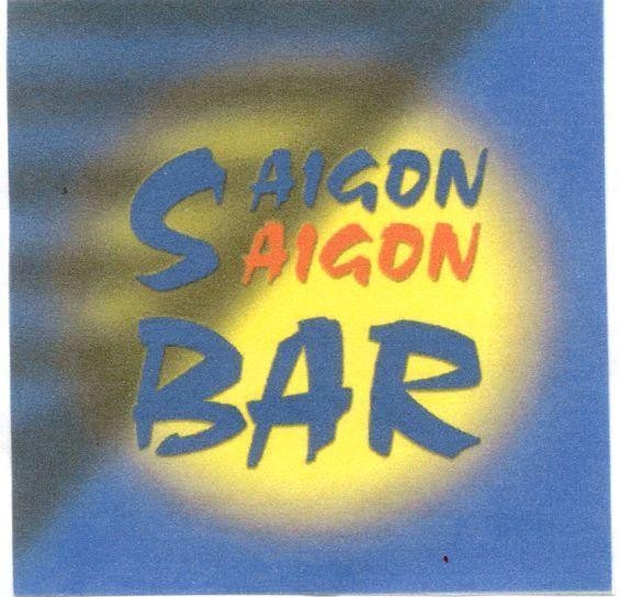 Mẫu nhãn hiệu SAIGON BAR