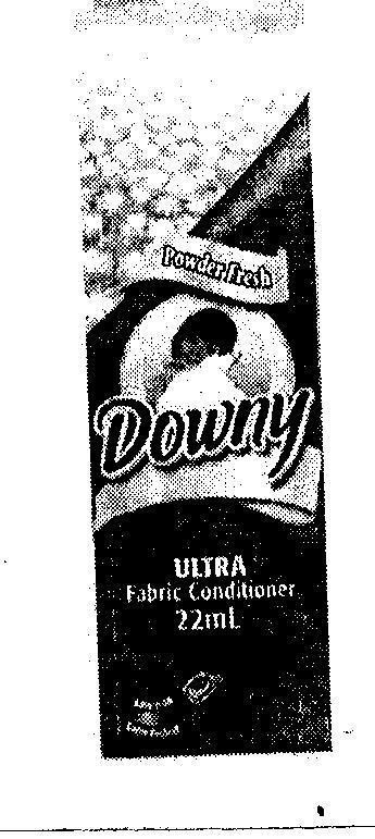 Mẫu nhãn hiệu DOWNY ULTRA