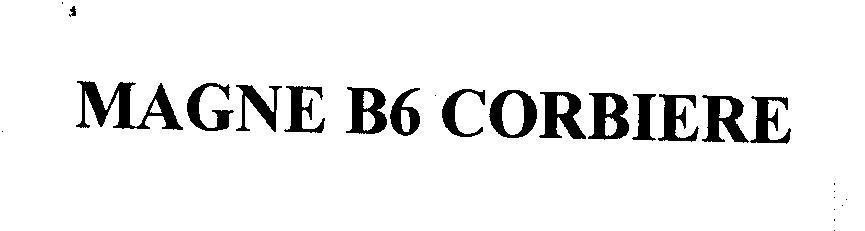 Mẫu nhãn hiệu MAGNE B6 CORBIERE