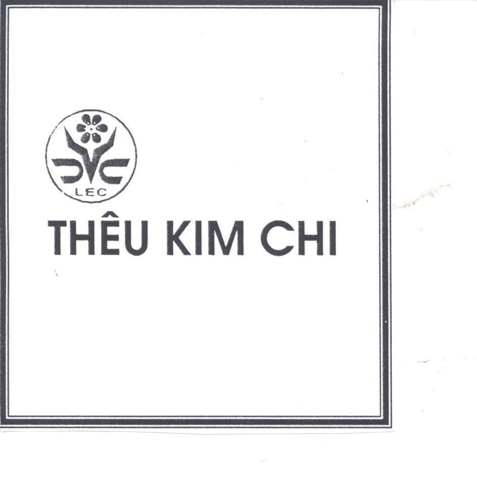 Mẫu nhãn hiệu THêU KIM CHI LEC