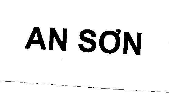 Mẫu nhãn hiệu AN SơN