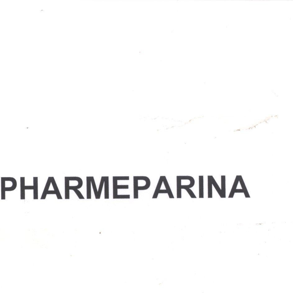 Mẫu nhãn hiệu PHARMEPARINA