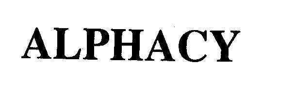 Mẫu nhãn hiệu ALPHACY
