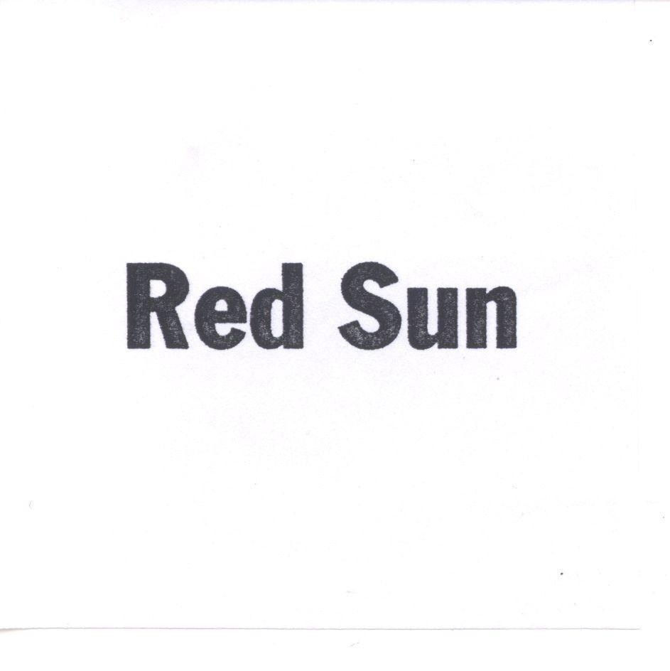 Mẫu nhãn hiệu Red Sun