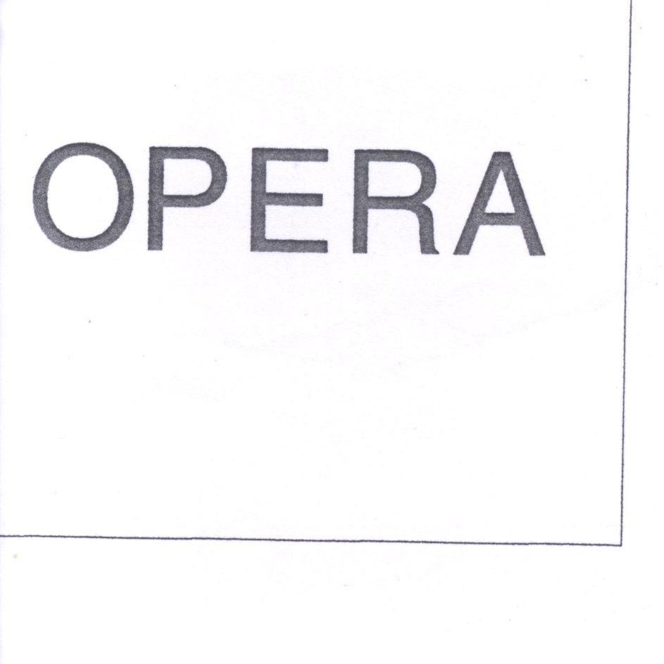 Mẫu nhãn hiệu OPERA