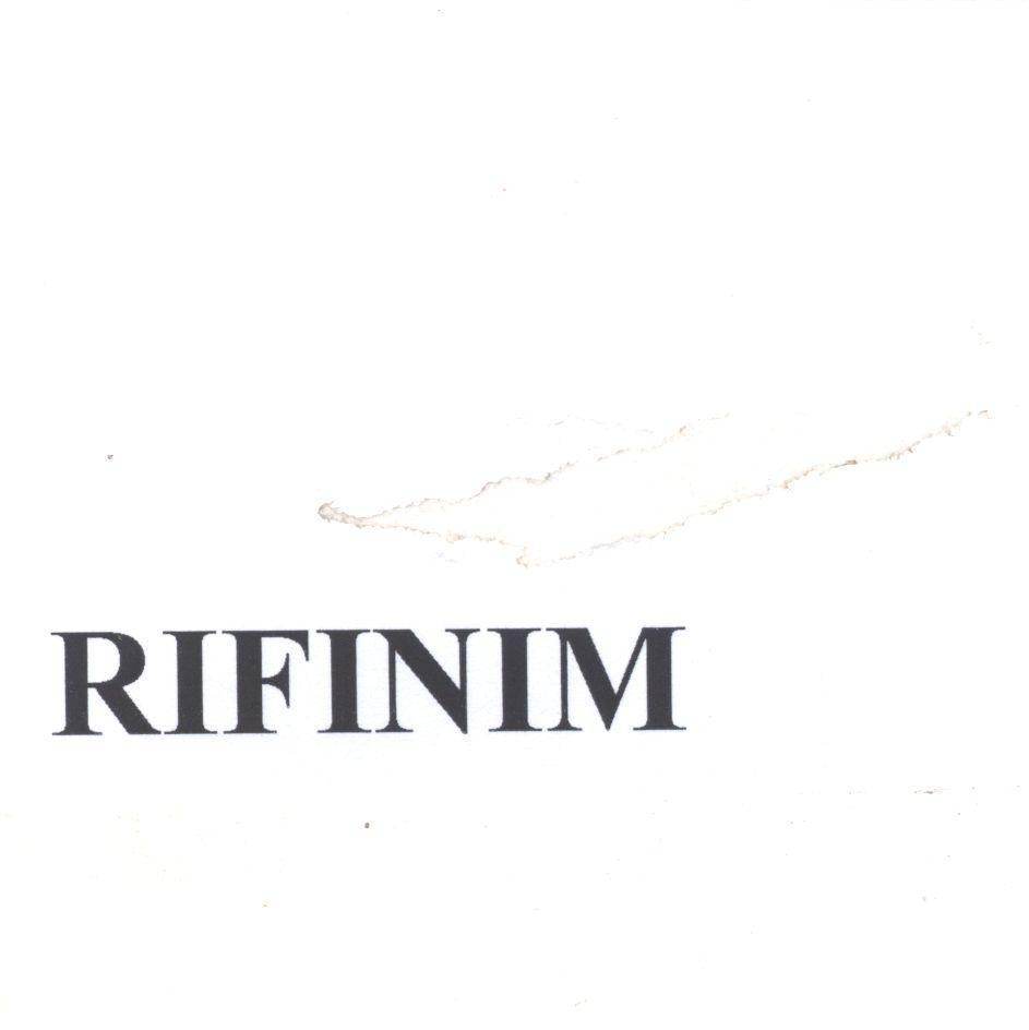 Mẫu nhãn hiệu RIFINIM