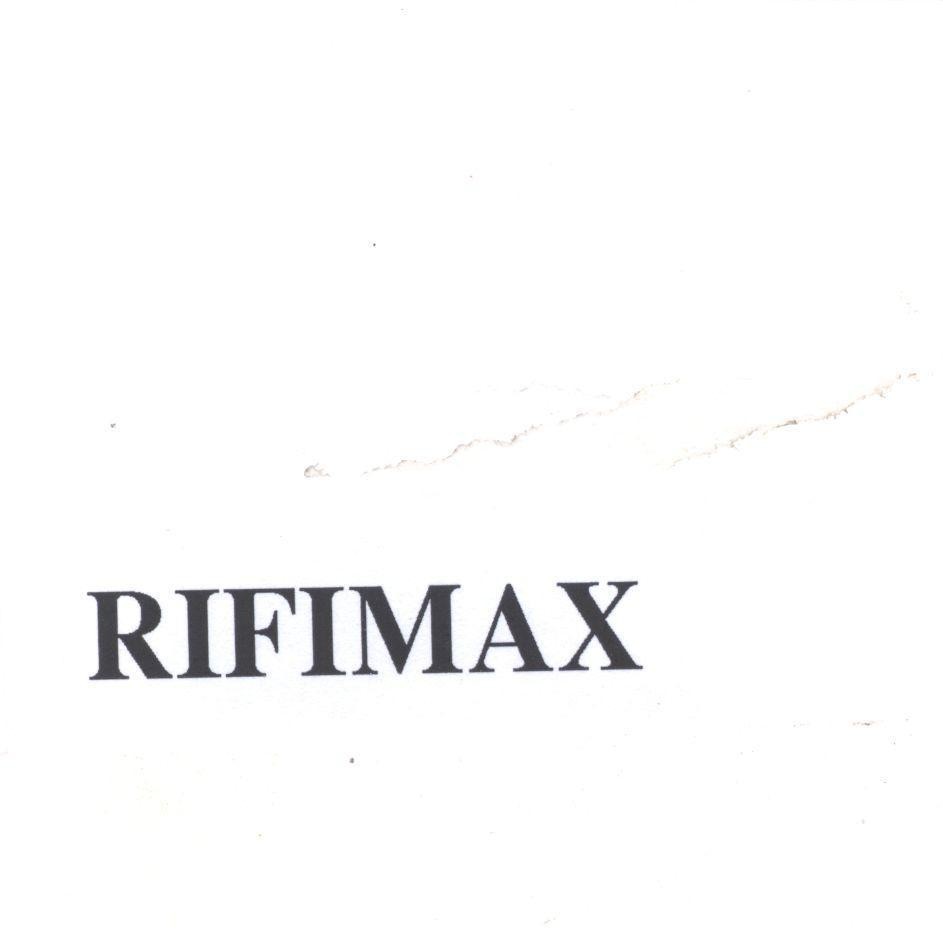 Mẫu nhãn hiệu RIFIMAX