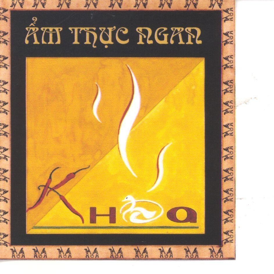 Mẫu nhãn hiệu ẩM THựC NGAN KHOA