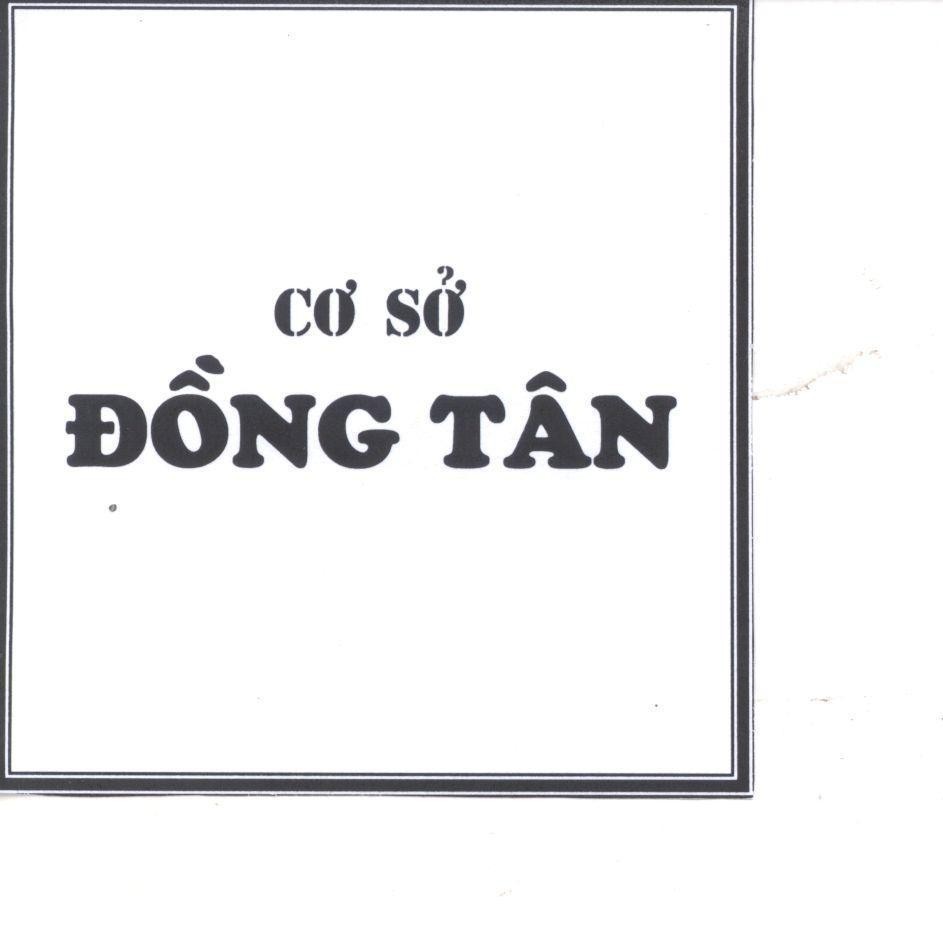 Mẫu nhãn hiệu Cơ Sở Đồng Tân