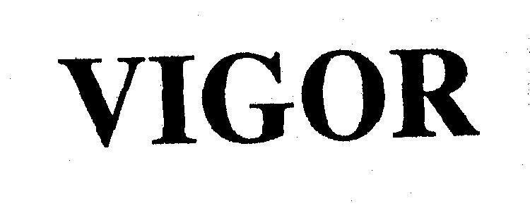 Mẫu nhãn hiệu VIGOR