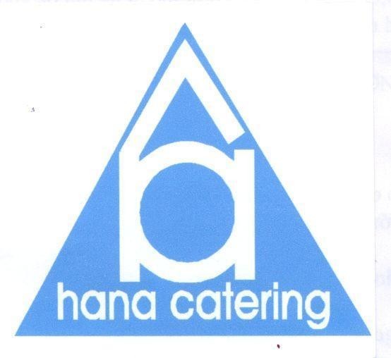 Mẫu nhãn hiệu HANA CATERING