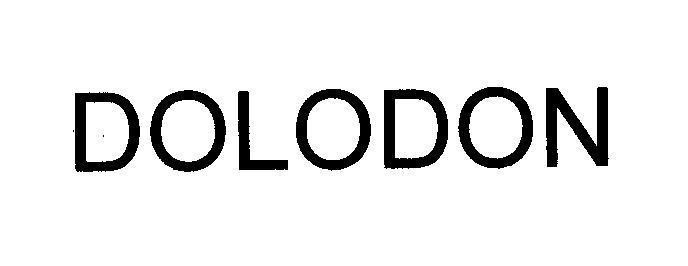 Mẫu nhãn hiệu DOLODON