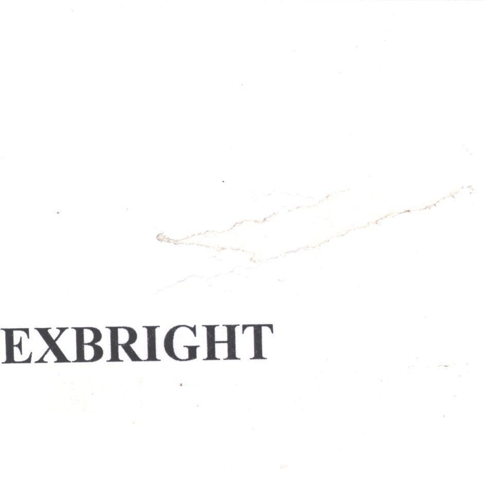 Mẫu nhãn hiệu EXBRIGHT
