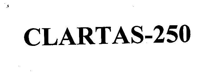 Mẫu nhãn hiệu CLARTAS-250