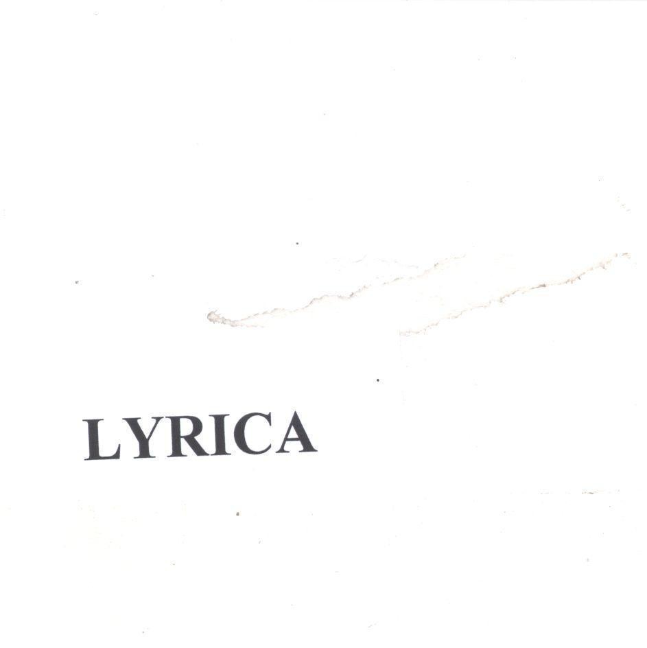 Mẫu nhãn hiệu LYRICA